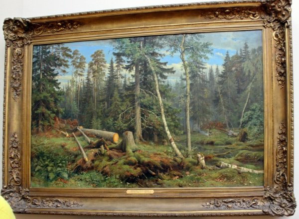 Шишкин Иван Иванович рубка леса