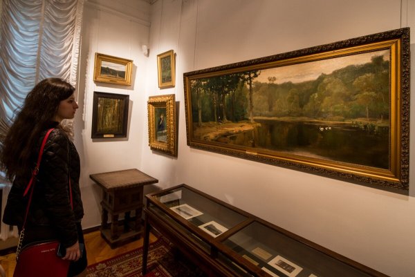 В доме-музее Виктора Васнецова (Третьяковская галерея)