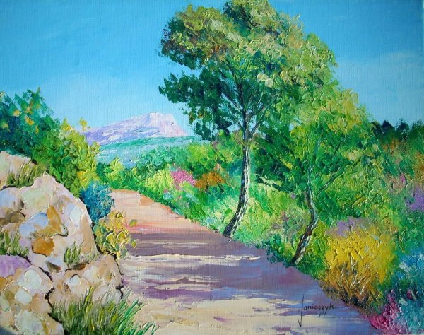 Пейзажи для детей легкие