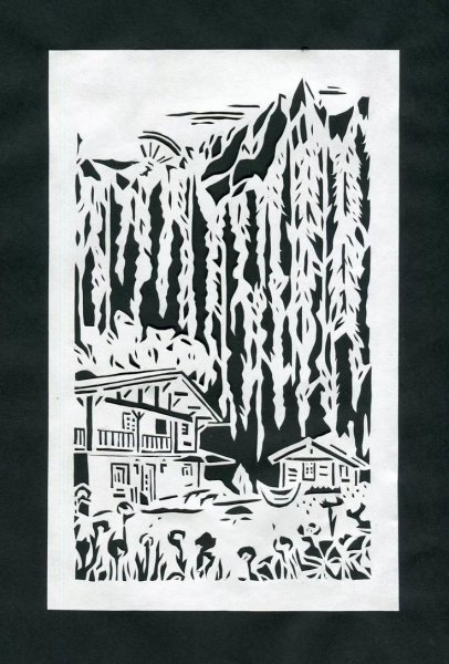 Пейзаж вырезка