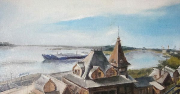 Пейзажи города Городец