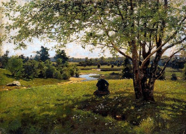 Исаак Левитан Вечерний звон