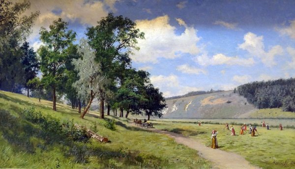 Василий Дмитриевич Поленов пруд в Абрамцеве