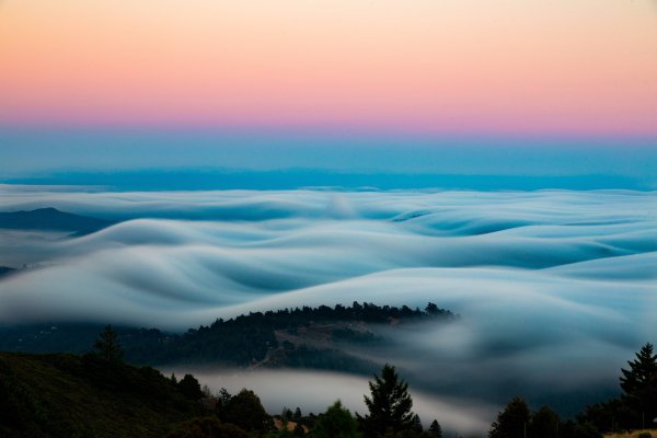 Гора Тамалпаис в Калифорнии