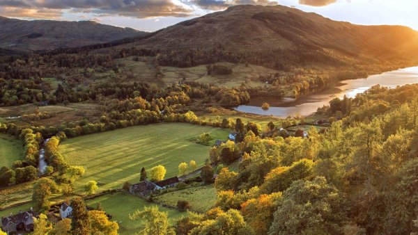 Шотландия ландшафт