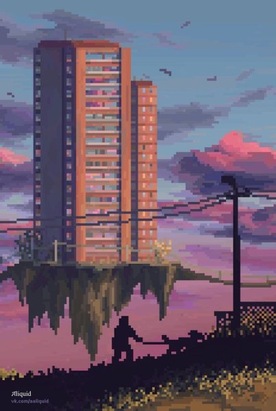 Панельки пиксель арт