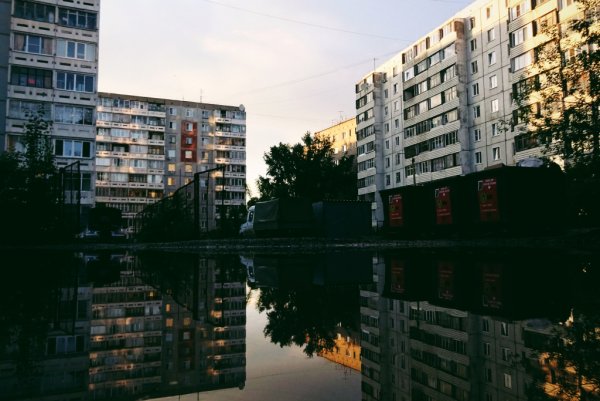 80е России Эстетика многоэтажки