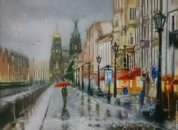 Тучи осенью