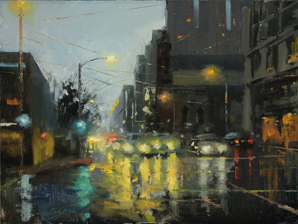 Хмурое осеннее небо