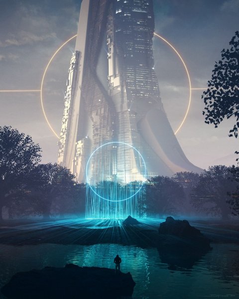 Sci Fi Мегасооружения