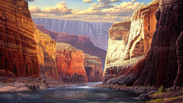 Пейзажи Гранд каньон