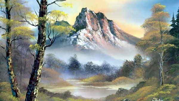Bob Ross горы