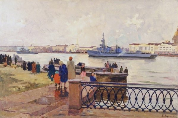 Петербург глазами художника Сергея Ляховича