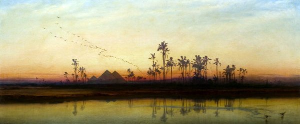 Река Нил в Египте картины