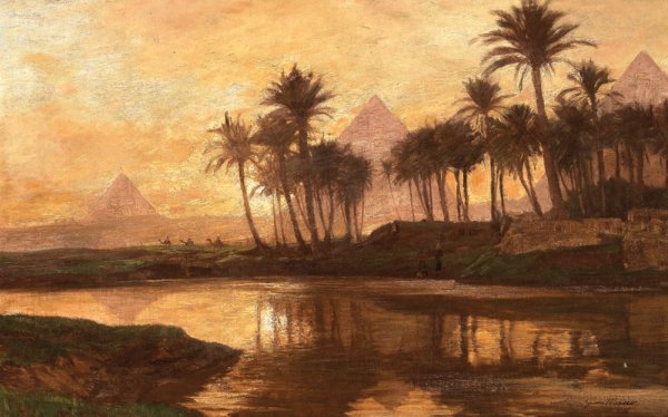 Река Нил в древнем Египте