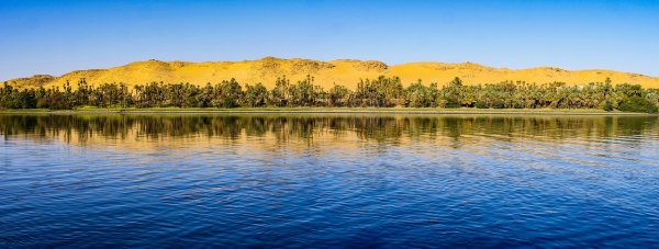 Разлив реки Нил в древнем Египте