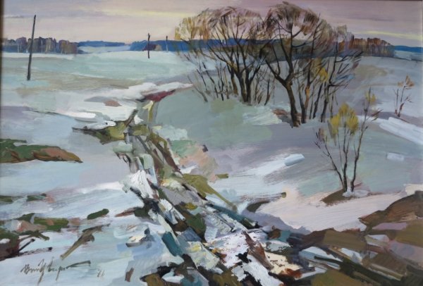 Художник Виталий Цвирко Весна