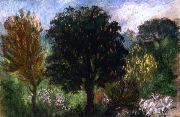 Эжен Делакруа акварель