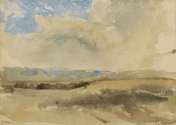 Эжен Делакруа акварель