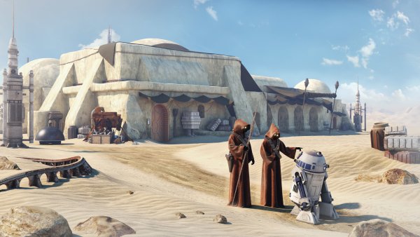 Звёздные войны Татуин пустыня