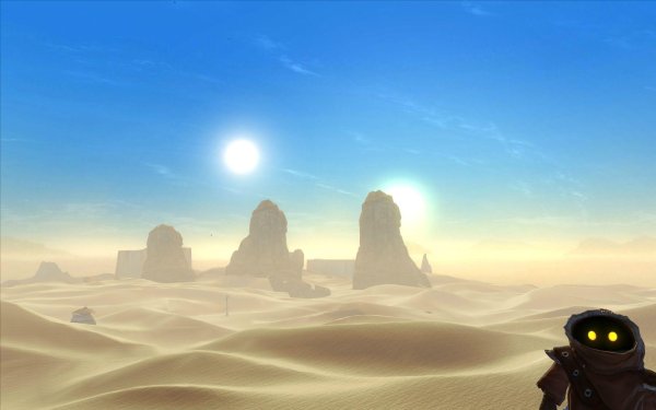 Планета Татуин Звездные войны город