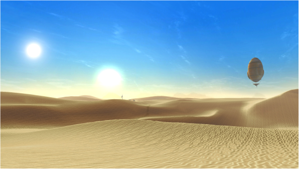 Пейзажи Татуина