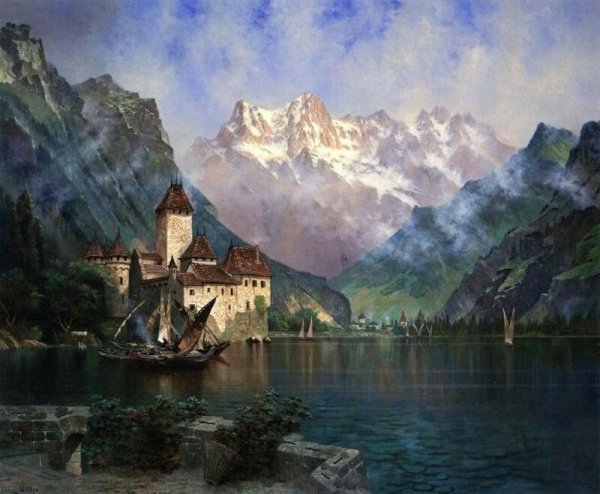 Хаяо Миядзаки пейзажи