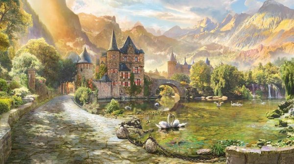 Крепость Удун концепт арт