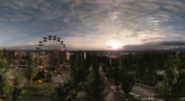 Сталкер Зов Припяти пейзажи