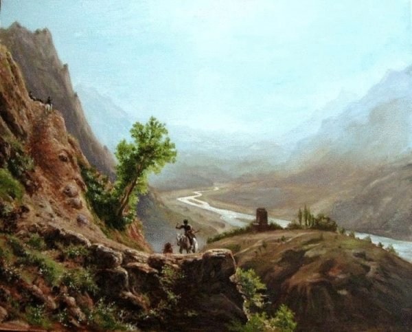 Пейзажи Лермонтова о Кавказе