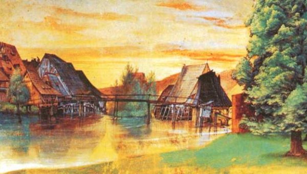 Альбрехт Дюрер акварель