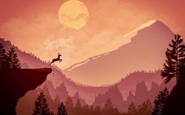 Векторный пейзаж