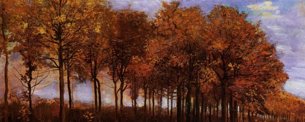 Винсент Ван Гог осенний пейзаж 1885