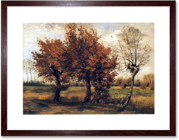 Винсент Ван Гог осенний пейзаж