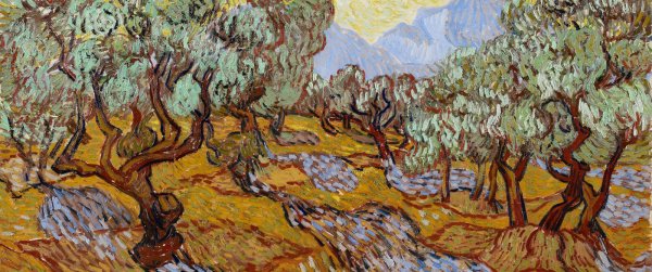 «Вид на Арль», Винсент Ван Гог, 1889