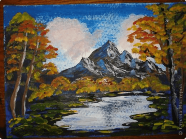 Уроки рисования пейзажа