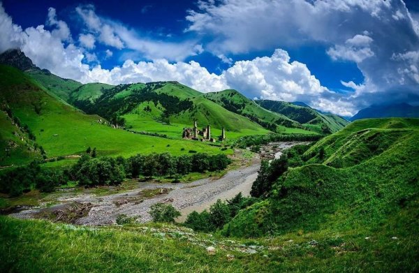 Осень в горах Ингушетии