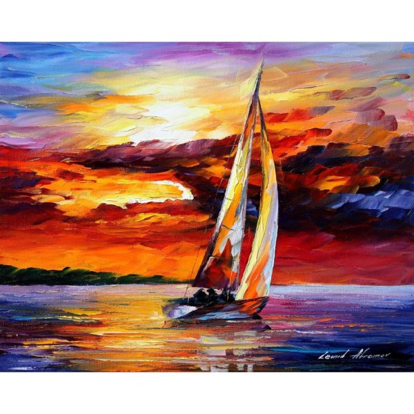 Леонид Афремов парусник