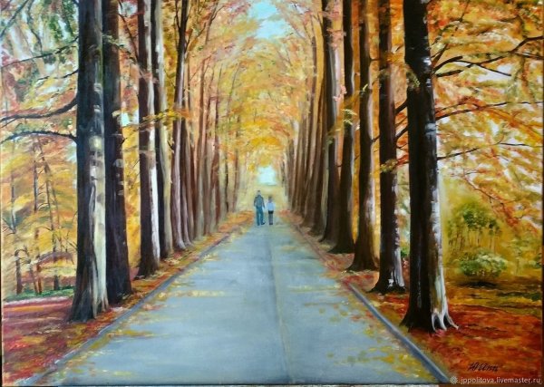 Художница Ольга Дидык осень