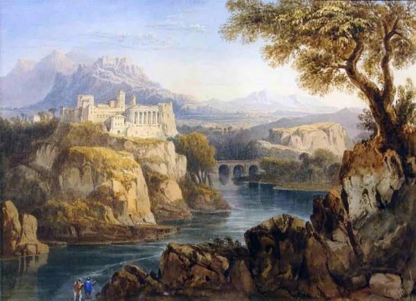 Древняя Греция пейзажи аффин