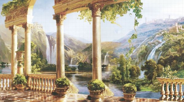 Древняя Греция пейзаж Эллада