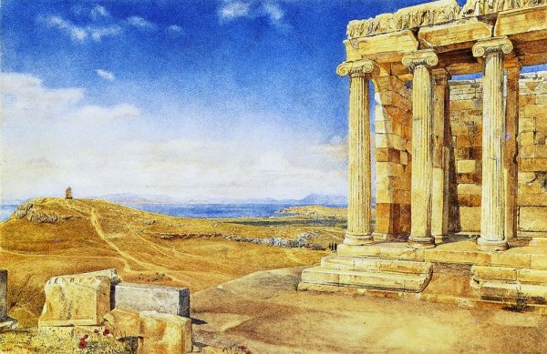 Поленов Парфенон храм Афины