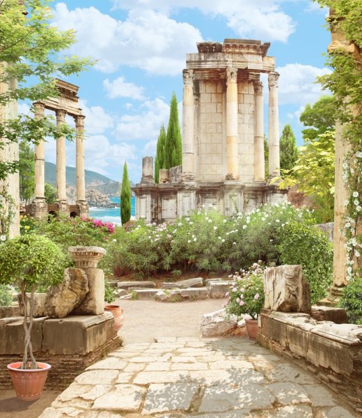 Греческие фрески Аффреско