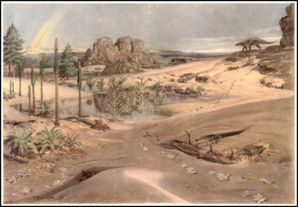 Триасовый период Зденек Буриан