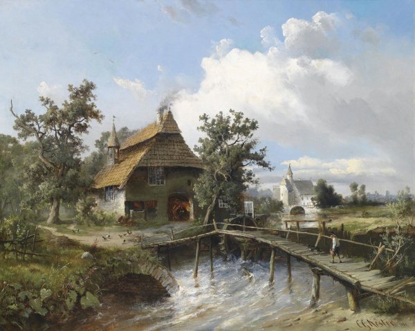 Koster Carl Georg картины