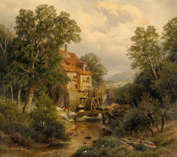 Август Фредерик Кесслер картины