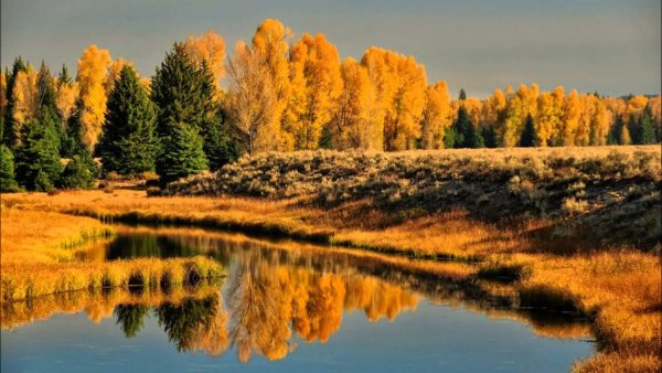 Русская природа осенью