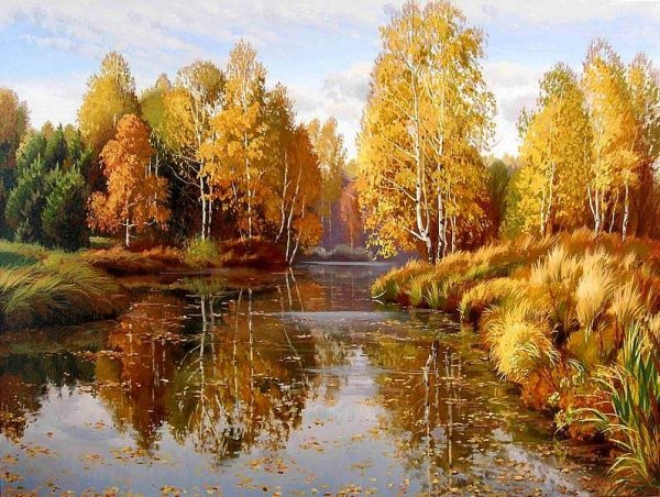 Художник Сергей Курицын пейзажи