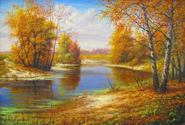 Художник Graham Gercken осень