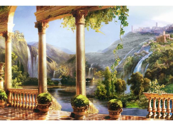 Древняя Греция пейзаж Эллада